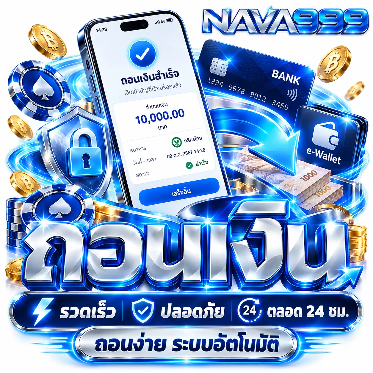 ฝาก ถอน อัตโนมัติ 24 ชั่วโมง 2 วินาทีก็เล่นได้ ไม่ต้องแจ้ง